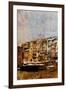 Gold Mediterrane 03-Joost Hogervorst-Framed Art Print