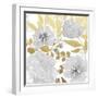 Gold Mid Day Bouquet 2-Marcus Prime-Framed Art Print