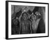 Gold Miners in Robinson Deep Diamond Mine Tunnel, Johannesburg, South Africa, 1950-Margaret Bourke-White-Framed Photographic Print