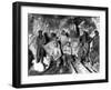Gold Miners in South Africa Photograph - South Africa-Lantern Press-Framed Art Print