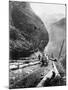 Gold Miners Near Ouray, Colorado-null-Mounted Photographic Print