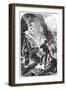 Gold Mining, California, USA, C1868-null-Framed Giclee Print