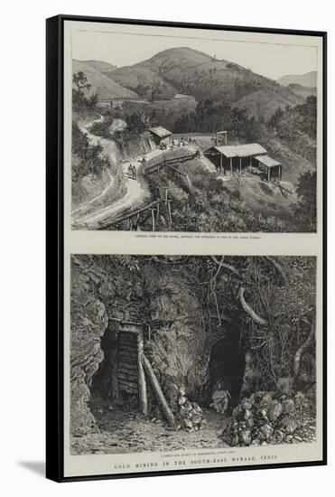 Gold Mining in South-East Wynaad, India-William Henry James Boot-Framed Stretched Canvas