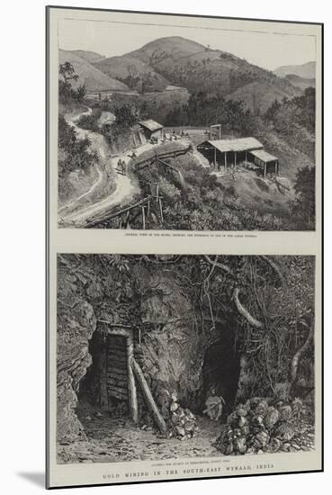 Gold Mining in South-East Wynaad, India-William Henry James Boot-Mounted Giclee Print