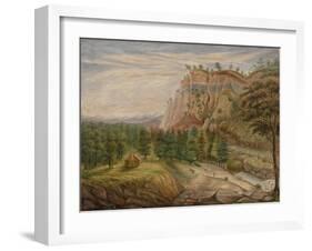 Gold Mining in the Mother Lode-R. D. Stoney-Framed Giclee Print