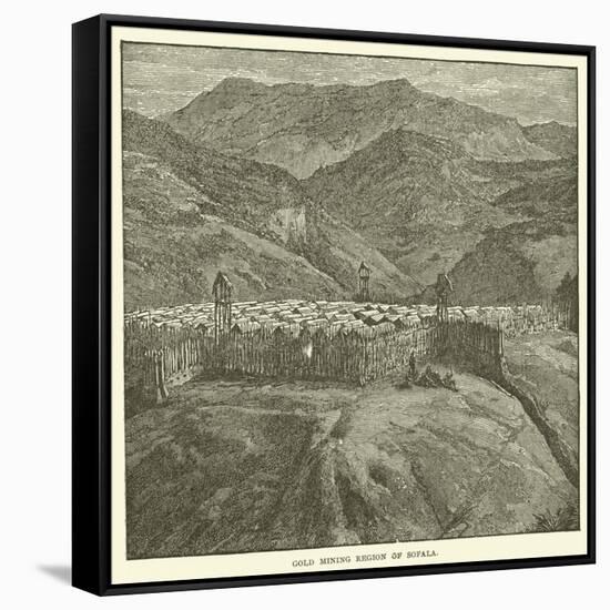 Gold Mining Region of Sofala-null-Framed Stretched Canvas