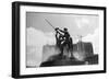 Gold Mining Statue-null-Framed Photographic Print