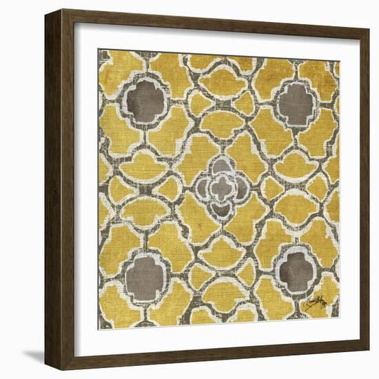 Gold Modele I-Elizabeth Medley-Framed Art Print