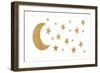 Gold Moon-Erin Clark-Framed Giclee Print