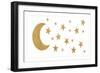 Gold Moon-Erin Clark-Framed Giclee Print