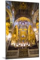 Gold Mosaics in the Palatine Chapel (Royal Chapel) at the Royal Palace of Palermo (Palazzo Reale)-Matthew Williams-Ellis-Mounted Photographic Print