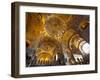 Gold Mosaics on the Dome Vaults of St. Mark's Basilica in Venice, Veneto, Italy, Europe-Carlo Morucchio-Framed Photographic Print