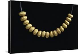 Gold Necklace from Marsiliana D'Albegna, Grosseto Province, Italy-null-Framed Stretched Canvas