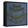 Gold Necklaces and Bracelets, Goldsmith Art, 1st Millennium BC-null-Framed Stretched Canvas