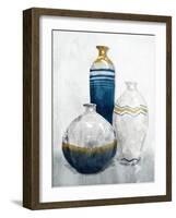 Gold Night Vessels-OnRei-Framed Art Print