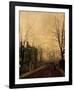 Gold of Autumn-John Atkinson Grimshaw-Framed Giclee Print