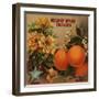 Gold of Ophir - California - Citrus Crate Label-Lantern Press-Framed Art Print