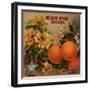 Gold of Ophir - California - Citrus Crate Label-Lantern Press-Framed Art Print