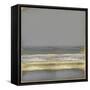 Gold on Gray-Taylor Hamilton-Framed Stretched Canvas