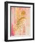 Gold on Pink I-Gwendolyn Babbitt-Framed Art Print