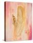 Gold on Pink II-Gwendolyn Babbitt-Stretched Canvas