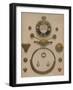 'Gold Ornaments and Brooch', 1863-Robert Dudley-Framed Giclee Print