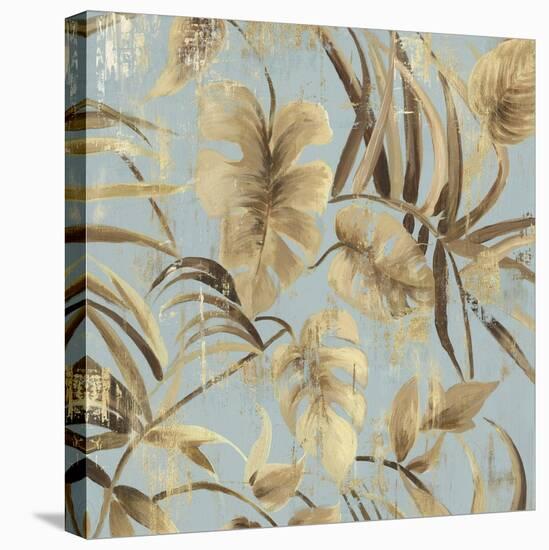 Gold Palms I-Asia Jensen-Stretched Canvas