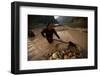 Gold Panning, Nong Kiew, River Nam Ou, Laos, Indochina, Southeast Asia-Colin Brynn-Framed Premium Photographic Print