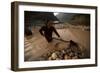 Gold Panning, Nong Kiew, River Nam Ou, Laos, Indochina, Southeast Asia-Colin Brynn-Framed Photographic Print