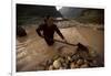 Gold Panning, Nong Kiew, River Nam Ou, Laos, Indochina, Southeast Asia-Colin Brynn-Framed Photographic Print