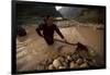 Gold Panning, Nong Kiew, River Nam Ou, Laos, Indochina, Southeast Asia-Colin Brynn-Framed Photographic Print