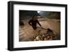 Gold Panning, Nong Kiew, River Nam Ou, Laos, Indochina, Southeast Asia-Colin Brynn-Framed Photographic Print