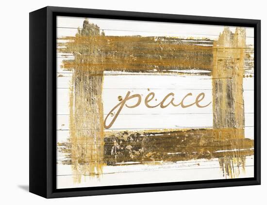 Gold Peace-Patricia Pinto-Framed Stretched Canvas