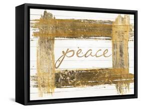 Gold Peace-Patricia Pinto-Framed Stretched Canvas