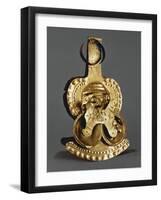 Gold Pectoral from Calima Culture, Colombia-null-Framed Giclee Print