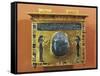 Gold Pectoral with Scarab of Ramses II-null-Framed Stretched Canvas