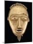 Gold Pendant Head, Popular Hair Adornments Among the Baule People; National Museum of African Art-null-Mounted Photographic Print