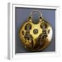 Gold Pendant (Kol) with the Sirin Birds, 11th-12th Century-null-Framed Photographic Print