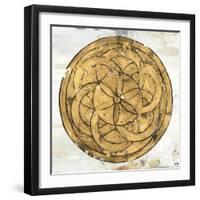 Gold Plate II-Tom Reeves-Framed Art Print