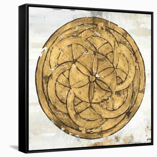 Gold Plate II-Tom Reeves-Framed Stretched Canvas