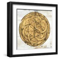 Gold Plate II-Tom Reeves-Framed Art Print