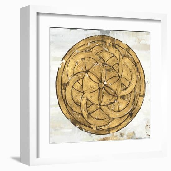 Gold Plate II-Tom Reeves-Framed Art Print