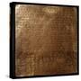 Gold Plate of Darius I, King of Persia-null-Stretched Canvas