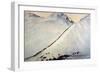 Gold Prospectors Crossing Chilkoot Pass-null-Framed Giclee Print
