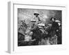 Gold Prospectors on the Move to Yukon Territory, Canada, During the Klondike Gold Rush-null-Framed Giclee Print