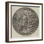 Gold Repousse Medallion, by a Vechte-null-Framed Giclee Print