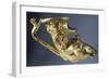 Gold Rhyton in Shape of Stag's Head with Mythological Scenes and Handle in Shape of Lion-null-Framed Giclee Print
