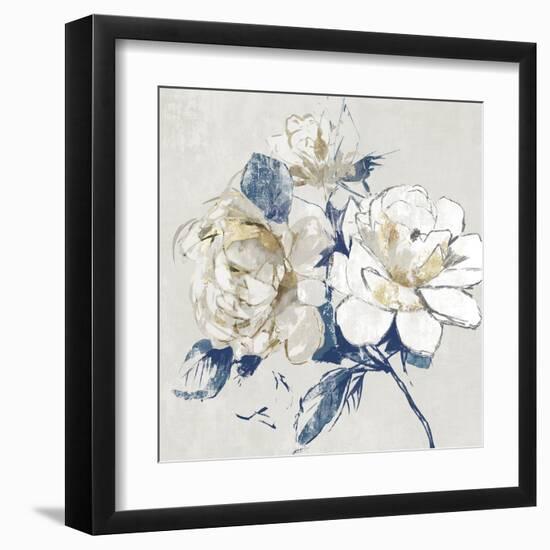 Gold Rosa I-Asia Jensen-Framed Art Print