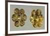 Gold Rosette Ornaments from Milos-null-Framed Giclee Print