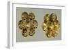 Gold Rosette Ornaments from Milos-null-Framed Giclee Print